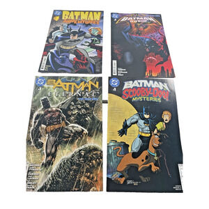 DC Comics Batman Comic Lot Unisex Issue #1 Bundle Set